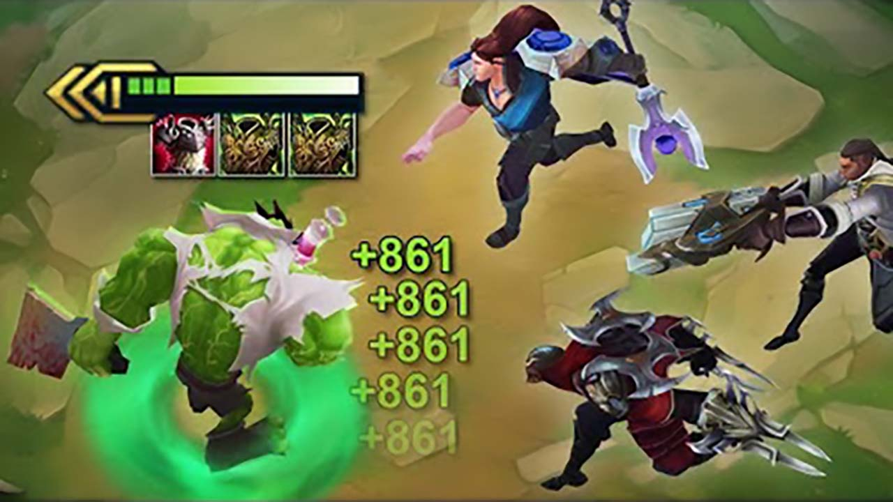 LOL:云顶之弈精彩集锦,狂徒蒙多,想去哪就去哪